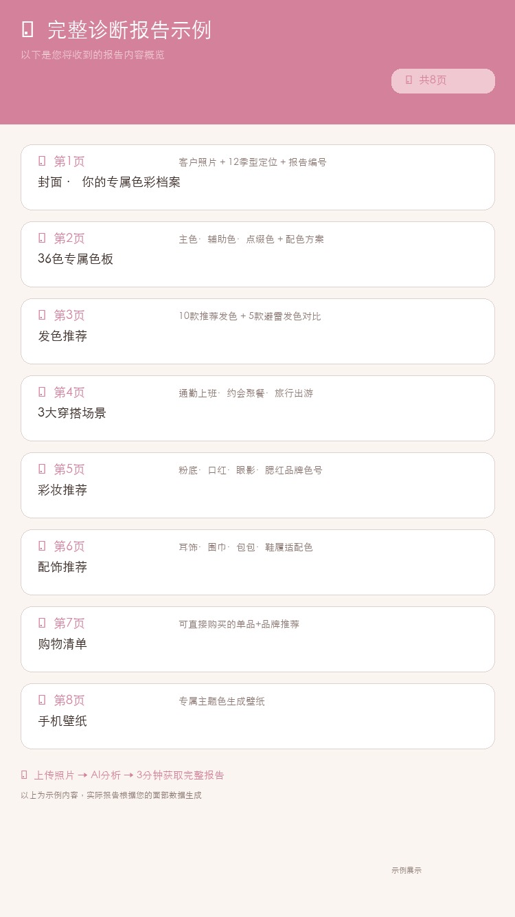 完整报告示例